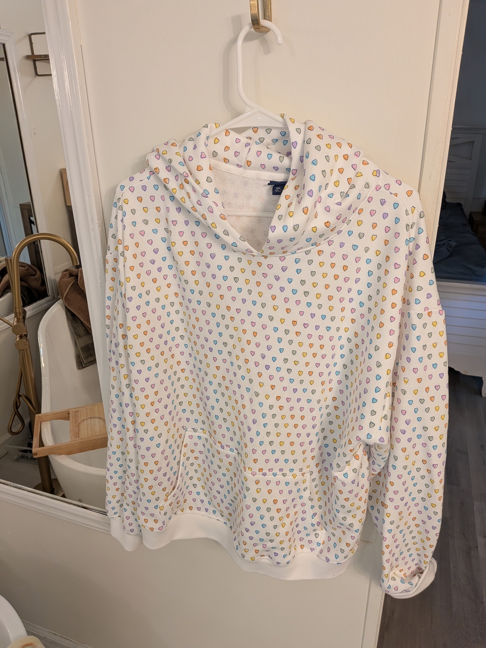 Roller Rabbit Disco Hearts Hoodie